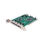 StarTech.com Carte adaptateur PCI vers 7 Ports USB 2.0 - interne/externe