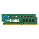 Crucial DDR4 16 GB (2 x 8 GB) 2666 MHz CL19 SR X8
