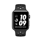 Apple Watch Nike+ Series 2 Aluminium Gris Sport Noir 38 mm