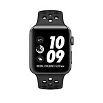 Apple Watch Nike+ Series 2 Aluminium Gris Sport Noir 42 mm