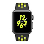 Apple Watch Nike+ Series 2 Aluminium Gris Sport Noir/Volt 38 mm