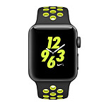 Apple Watch Nike+ Series 2 Aluminium Gris Sport Noir/Volt 42 mm