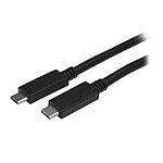 StarTech.com Câble USB-C 2.0 avec Power Delivery 100W - Certifié USB-IF - M/M - 4 m