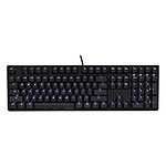 Ducky Channel One (coloris noir - MX Red - LEDs blanches - touches PBT)
