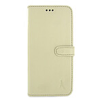 Akashi Etui Folio Cuir Italien Blanc iPhone 7/8