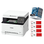 Canon i-SENSYS MF631Cn + Toners Canon + Ramettes 500 feuilles A4 x5