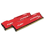 HyperX Fury Rouge 32 Go (2x 16Go) DDR4 3466 MHz CL19
