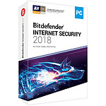 Bitdefender Internet Security 2018 - Licence 1 An 5 Postes