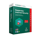 Kaspersky Internet Security 2018 - Licence 3 postes 1 an