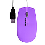 PORT Connect Neon Wired Mouse - Violet