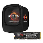 AMD Ryzen Threadripper 1900X (3.8 GHz) + Samsung SSD 960 PRO M.2 PCIe NVMe 512 Go
