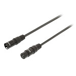 Sweex cable XLR macho/hembra (3m)