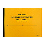 Elve Registre Suivi hebdomadaire du temps de travail 250 x 320 mm