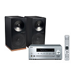 Yamaha MusicCast CRX-N470D Argent + Tangent Spectrum X4 Noir