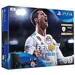 Sony PlayStation 4 Slim (1 To) + FIFA 18 + 2 DualShock - Reconditionné