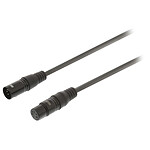 Sweex cable XLR macho 5 pin/ XLR hembra 5 pin(1m)