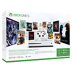 Microsoft Xbox One S Starter Bundle (500 Go) - Reconditionné