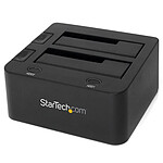 StarTech Station d'accueil USB 3.0 pour 2 HDD / SSD SATA III de 2,5" ou 3,5" avec UASP