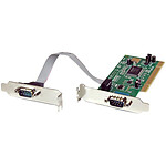 StarTech.com Carte PCI avec 2 ports Série RS232