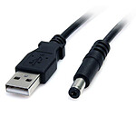 StarTech.com Câble d'alimentation USB vers prise DC (Type M 5V) de 90 cm