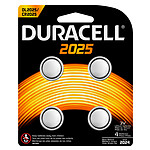 Duracell 2025 Lithium 3V (par 4)