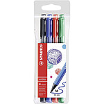 STABILO pointMax 4 stylos feutres 0.8 mm
