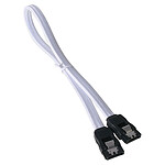 BitFenix Alchemy White - Cable SATA con funda de 75 cm (color blanco)