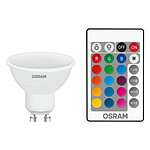 OSRAM Retrofit RGBW LED lampadina Tlcommand GU10 4.5W (25W) A