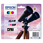 Epson Binoculares 502XL Negro + Cian/Magenta/Negro Standard