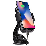 Akashi Support Voiture Sans Fil 10W Qi Noir