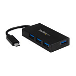 StarTech.com Hub USB 3.0 à 4 ports avec adaptateur d'alimentation inclus