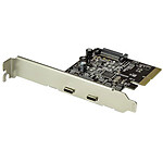 StarTech.com Carte contrôleur PCI-E 4x - 2 ports USB 3.1 Type C