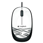 Logitech Corded Mouse M105 (Blanc)
