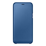 Samsung Flip Wallet Bleu Galaxy A6 2018