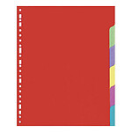 Intercalaires en carte lustrée 3/10 Format A4 6 positions