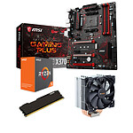 Kit Upgrade PC AMD Ryzen 5 1600X MSI X370 GAMING PLUS 8 Go