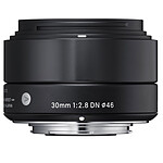 SIGMA 30mm F2.8 DN Noir monture Sony E