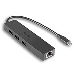 i-tec USB-C Slim Passive Hub 3 Ports + Ethernet
