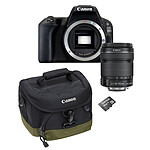 Canon EOS 200D + 18-135 IS STM + 100EG + SanDisk 16 Go