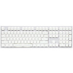 Ducky Channel One 2 Backlit (coloris blanc - Cherry MX Black - LEDs blanches)