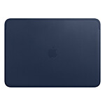 Apple Funda de piel MacBook Pro 15" Azul noche