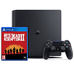 Sony PlayStation 4 Slim (1 To) + Red Dead Redemption 2 - Reconditionné