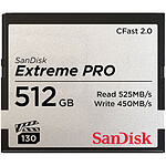 SanDisk tarjeta de memoria Extreme Pro CompactFlash CFast 2.0 512 Gb