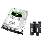 Seagate BarraCuda 2 To (ST2000DM006) + 4 piles LDLC+ AA LR6 OFFERTES !