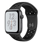 Apple Watch Nike+ Serie 4 GPS Aluminio Aluminio Deportivo Gris Antracita/Negro 40 mm