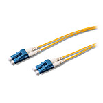 Câble fibre optique duplex monomode OS2 9/125 LC/LC (5 mètres)