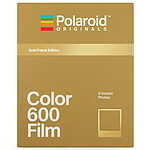Polaroid Color 600 Film (cadre or)