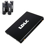LDLC SSD F7 PLUS 3D NAND 240 GB + 4 pilas LDLC AA LR6 ¡OFFERTAS!