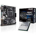 Kit de actualización PC AMD Ryzen 5 2600X ASUS PRIME B450M-K