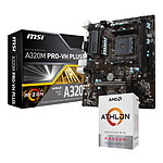 Kit de actualización PC AMD Athlon 200GE MSI A320M PRO-VH PLUS